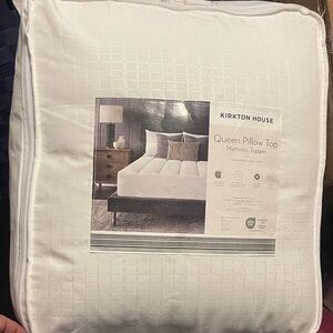 Kirkton House White Queen Mattress Topper